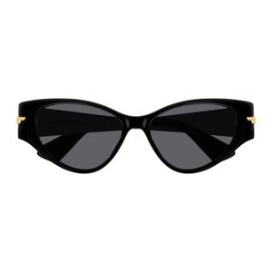 Bottega Veneta Black Cat Eye Acetate Sunglasses BV1002S